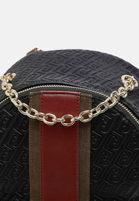 Zaino con logo monogram Donna Liu Jo Nero