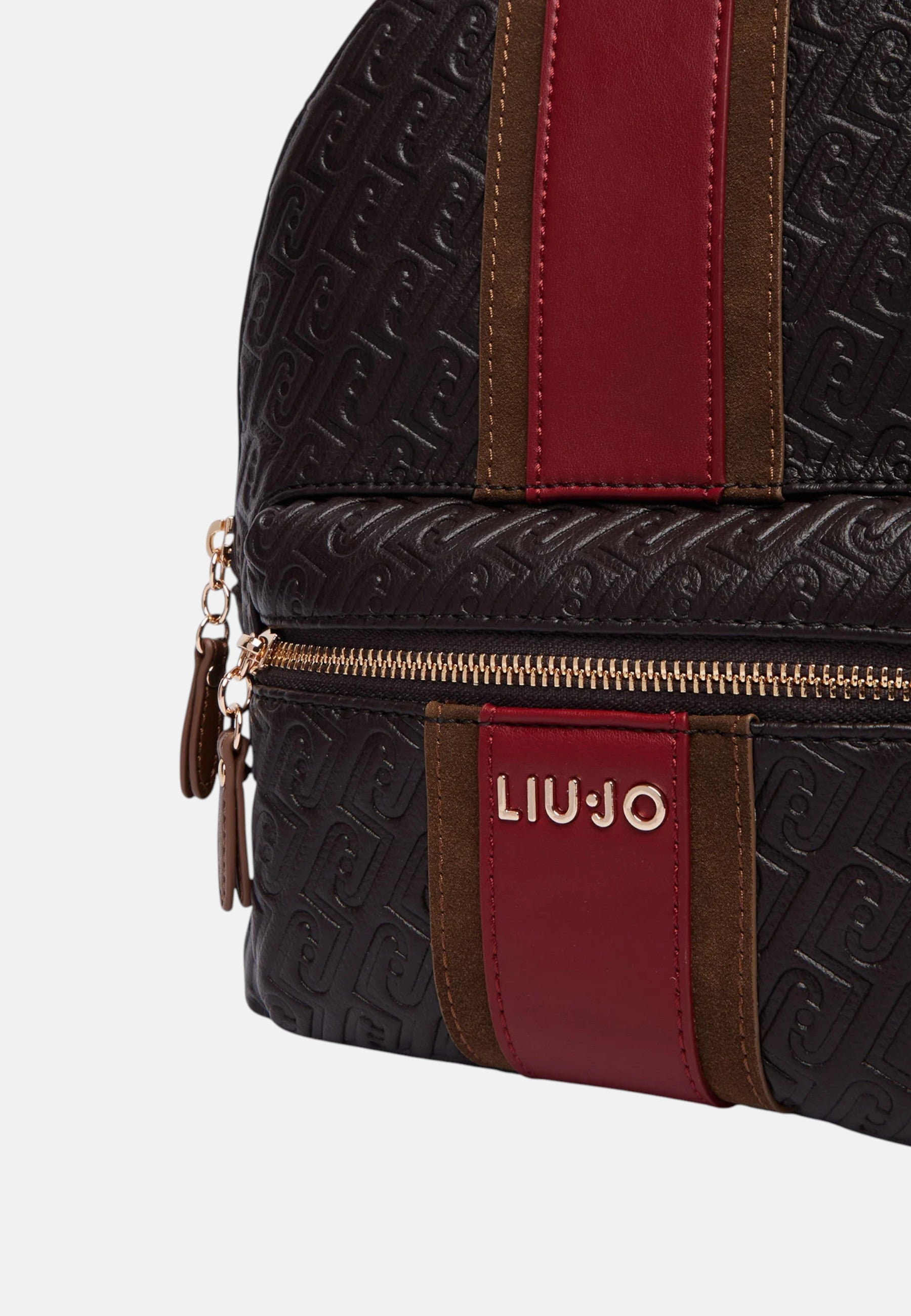 Zaino con logo monogram Donna Liu Jo Marrone