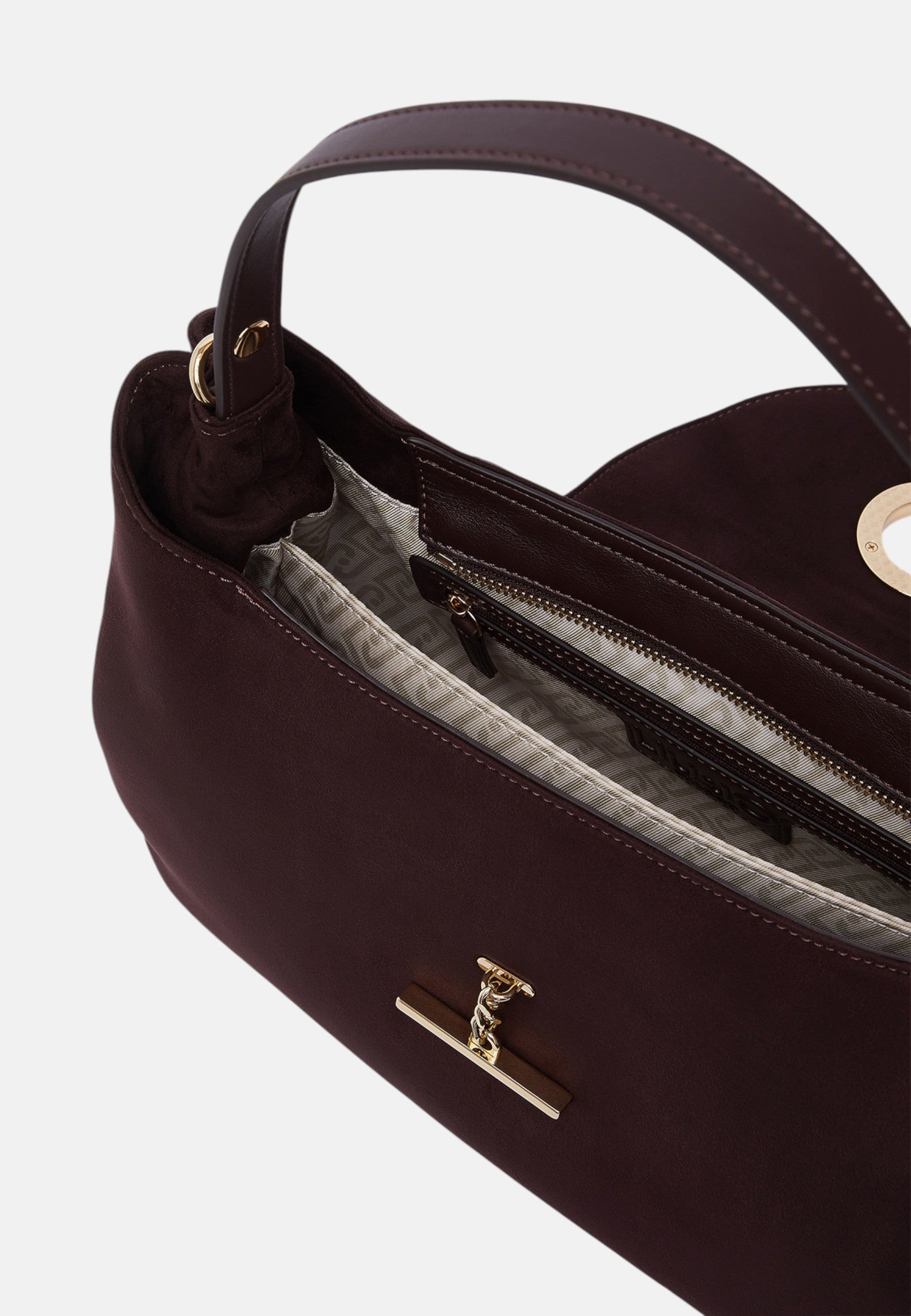 Borsa a Spalla media Donna Liu Jo Rosso Melanzana