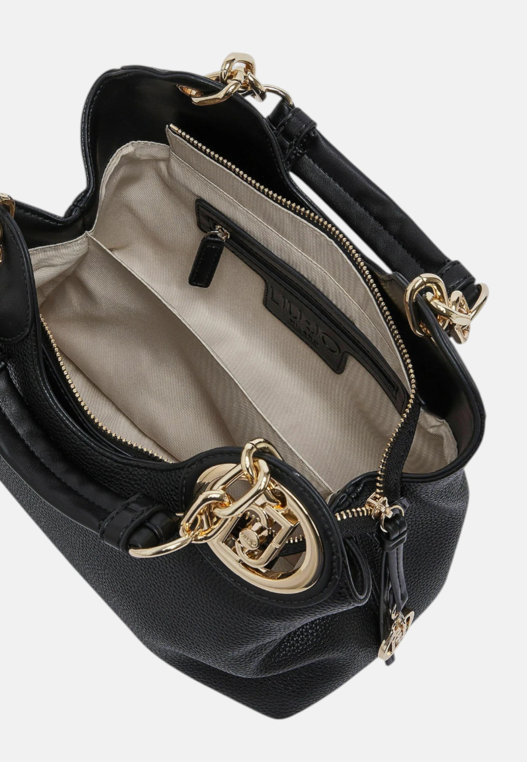 Borsa a mano piccola Donna Liu Jo Nero/oro
