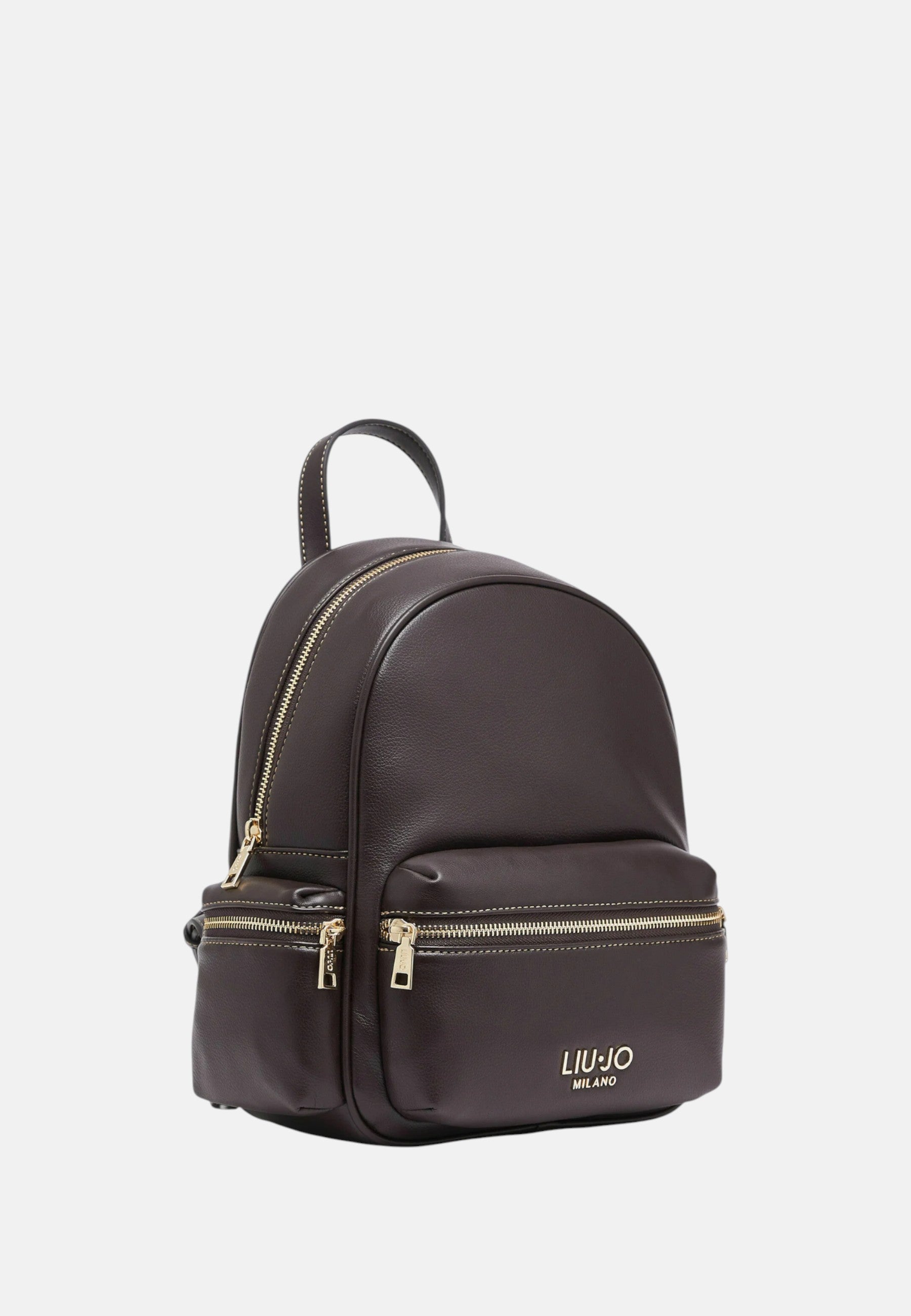 Zaino con logo Donna Liu Jo Marrone