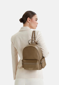 Zaino con logo Donna Liu Jo Marrone