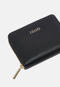 Portafoglio piccolo con zip Liu Jo Donna Nero