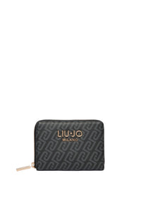 Portafoglio piccolo con zip Liu Jo Donna Nero