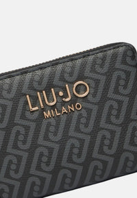 Portafoglio piccolo con zip Liu Jo Donna Nero