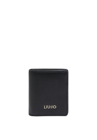 Portafoglio piccolo con clip Liu Jo Donna Nero