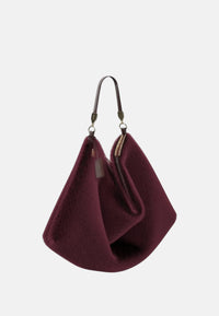 Borsa Grande a Spalla Donna Liu Jo Rosso Melanzana