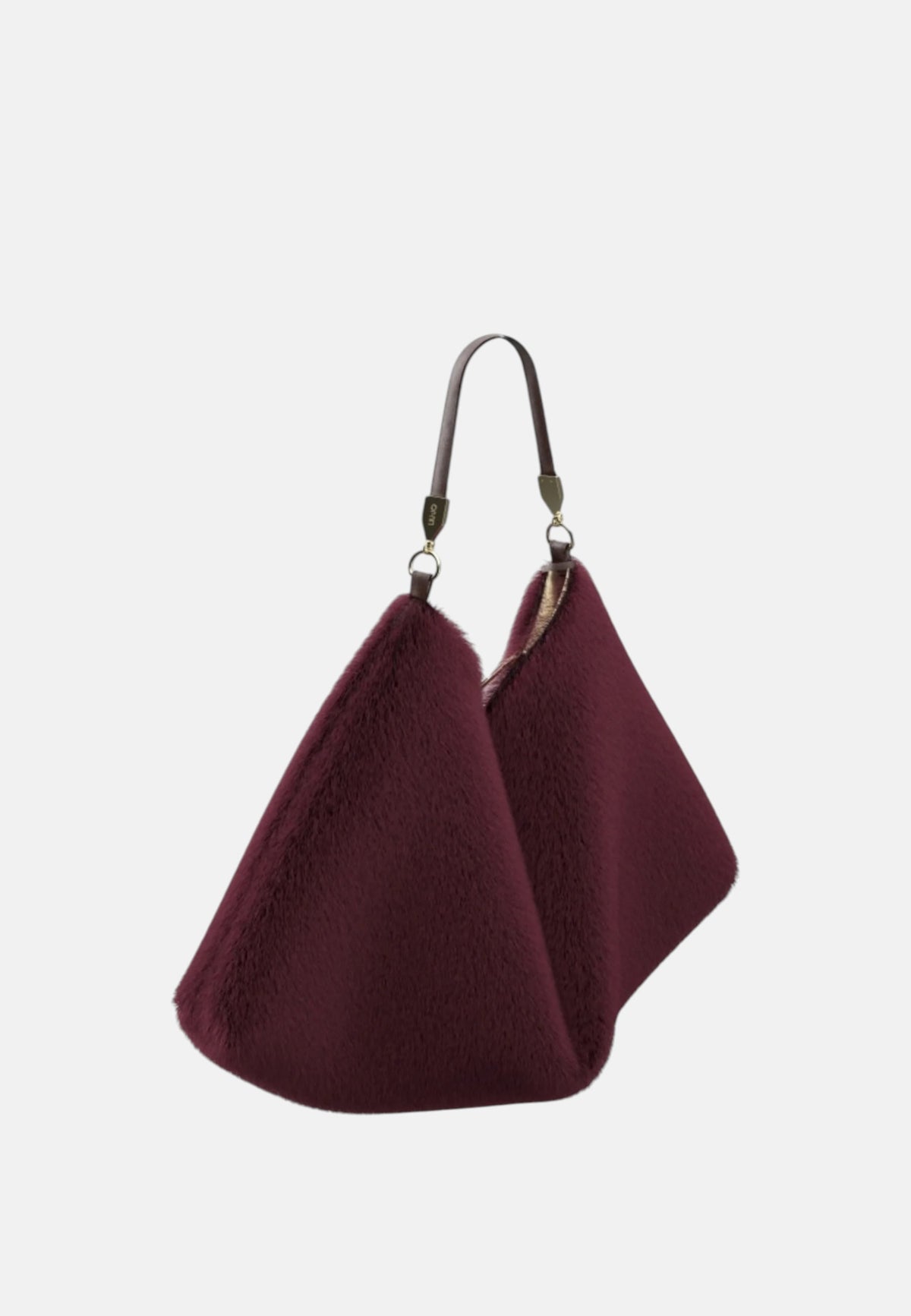 Borsa Grande a Spalla Donna Liu Jo Rosso Melanzana