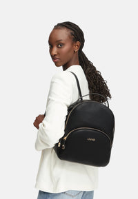 Zaino con logo Donna Liu Jo Nero