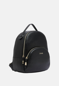 Zaino con logo Donna Liu Jo Nero