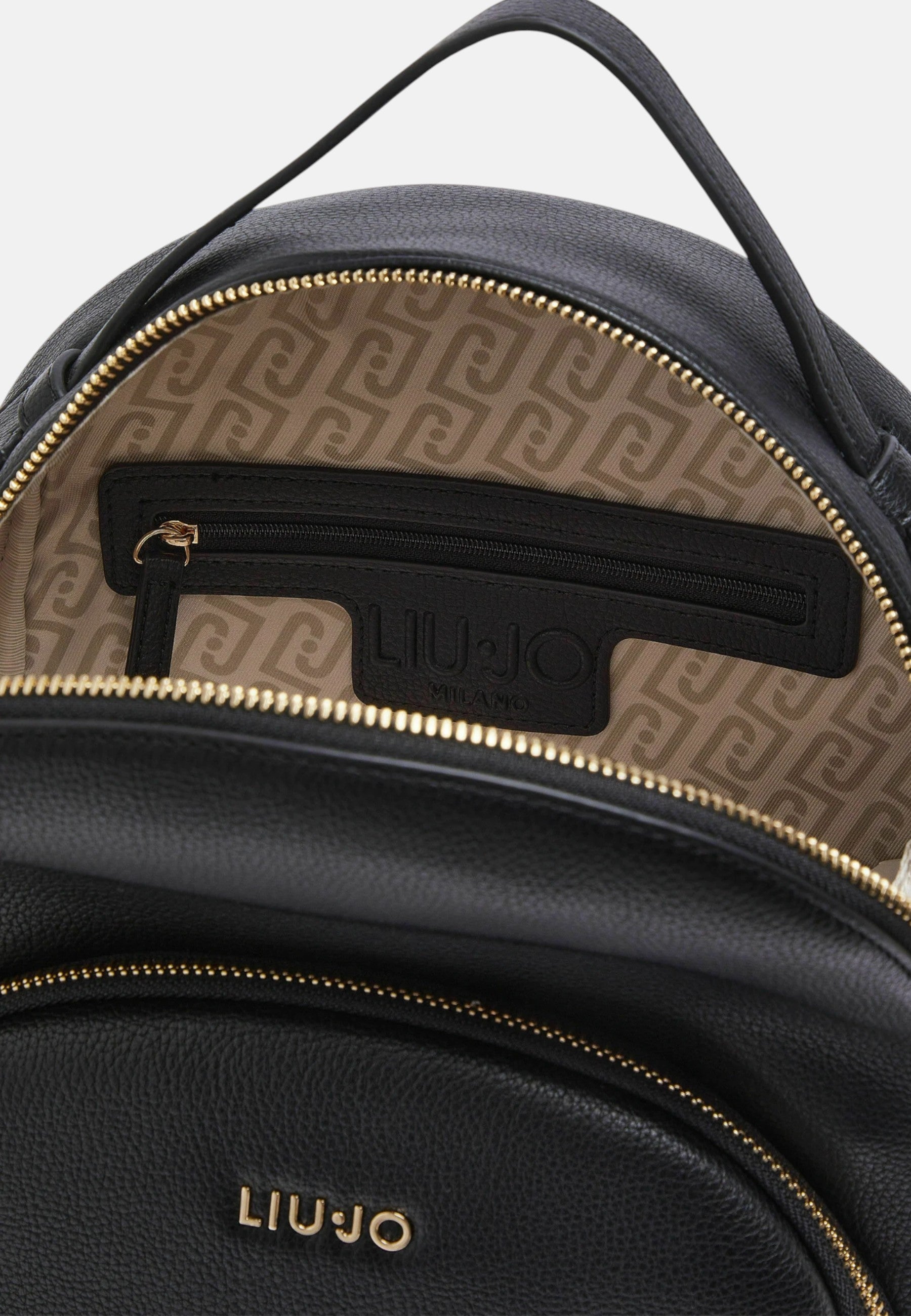 Zaino con logo Donna Liu Jo Nero