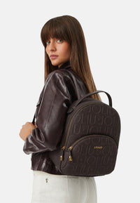 Zaino Monocolore Donna Liu Jo Marrone
