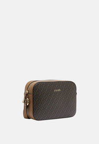 Borsa a tracolla media monogram Donna Liu Jo Suede