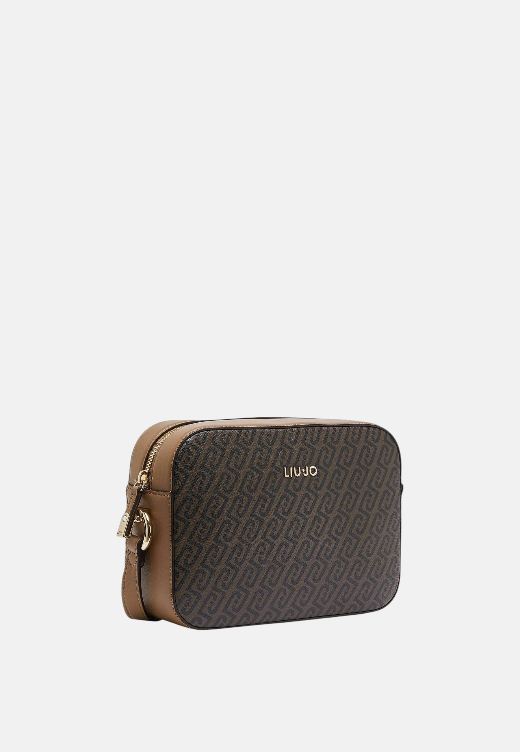 Borsa a tracolla media monogram Donna Liu Jo Suede