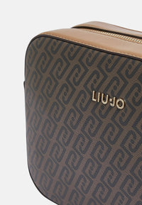 Borsa a tracolla media monogram Donna Liu Jo Suede