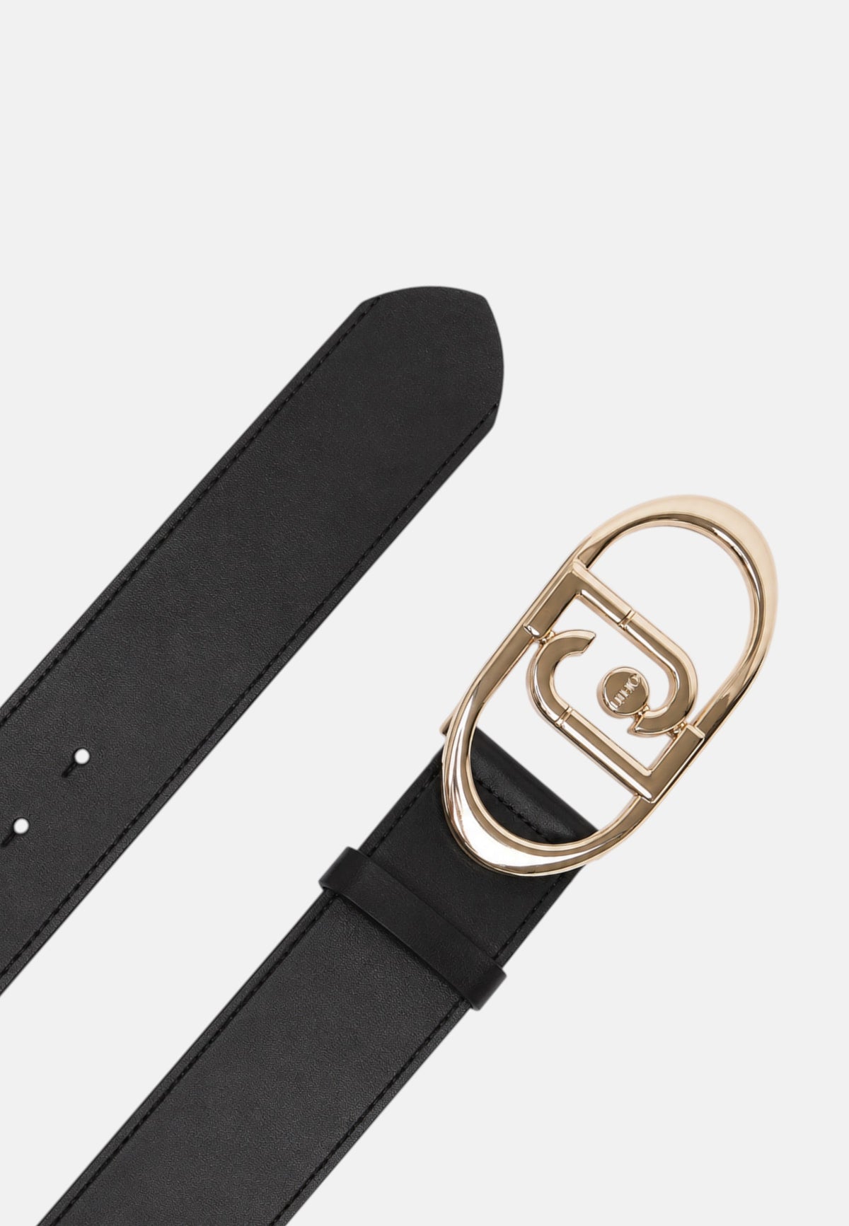 Cintura bustier in pelle da Donna Liu Jo Nero/oro