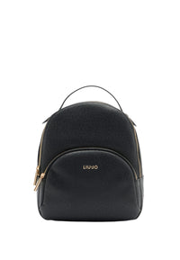 Zaino con logo Donna Liu Jo Nero
