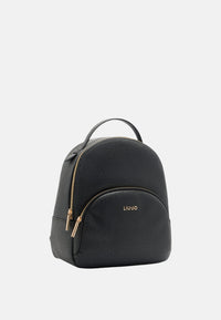 Zaino con logo Donna Liu Jo Nero