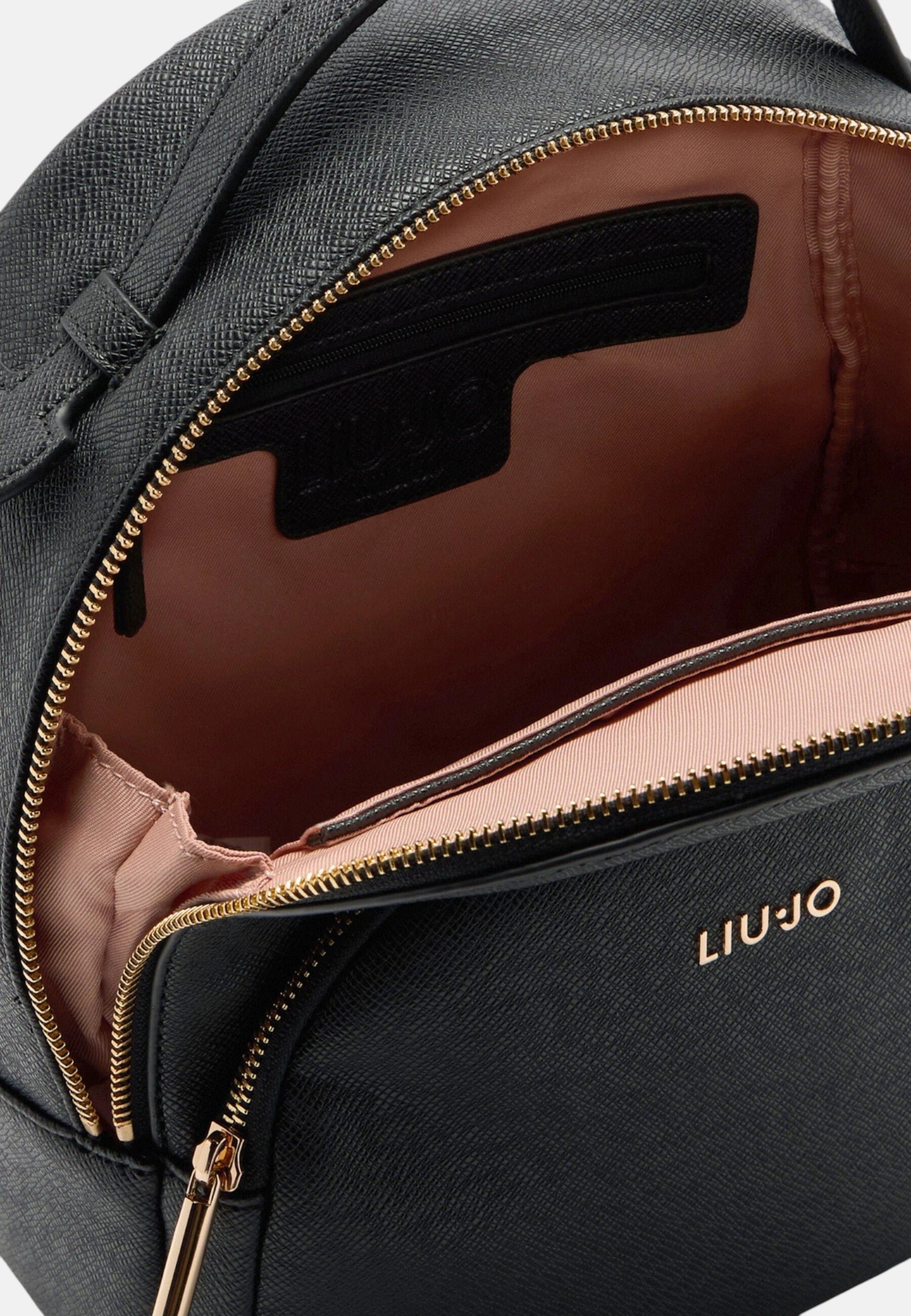 Zaino con logo Donna Liu Jo Nero