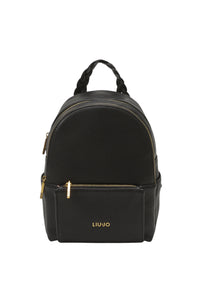 Zaino con logo Donna Liu Jo Nero