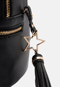 zaino con logo in rilievo Donna Liu Jo Nero