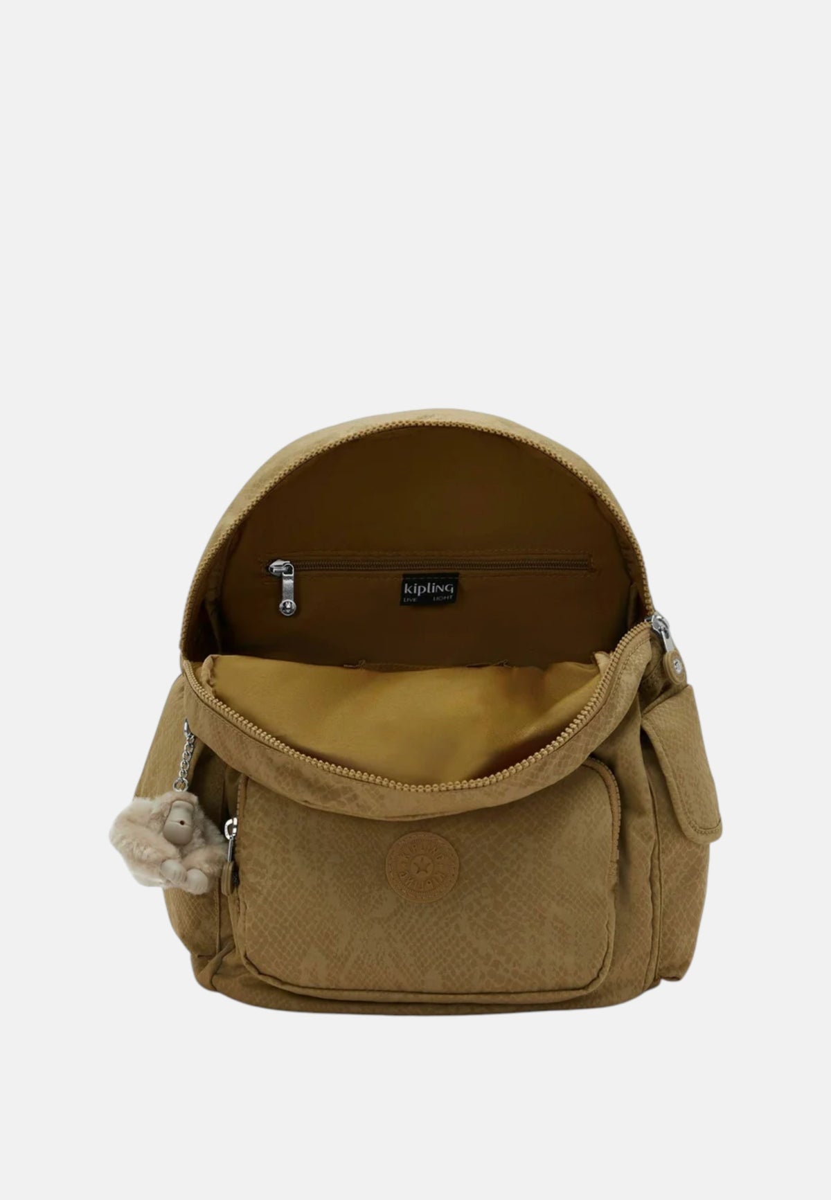 Zaino da donna City Pocket Kipling Bronze Skin