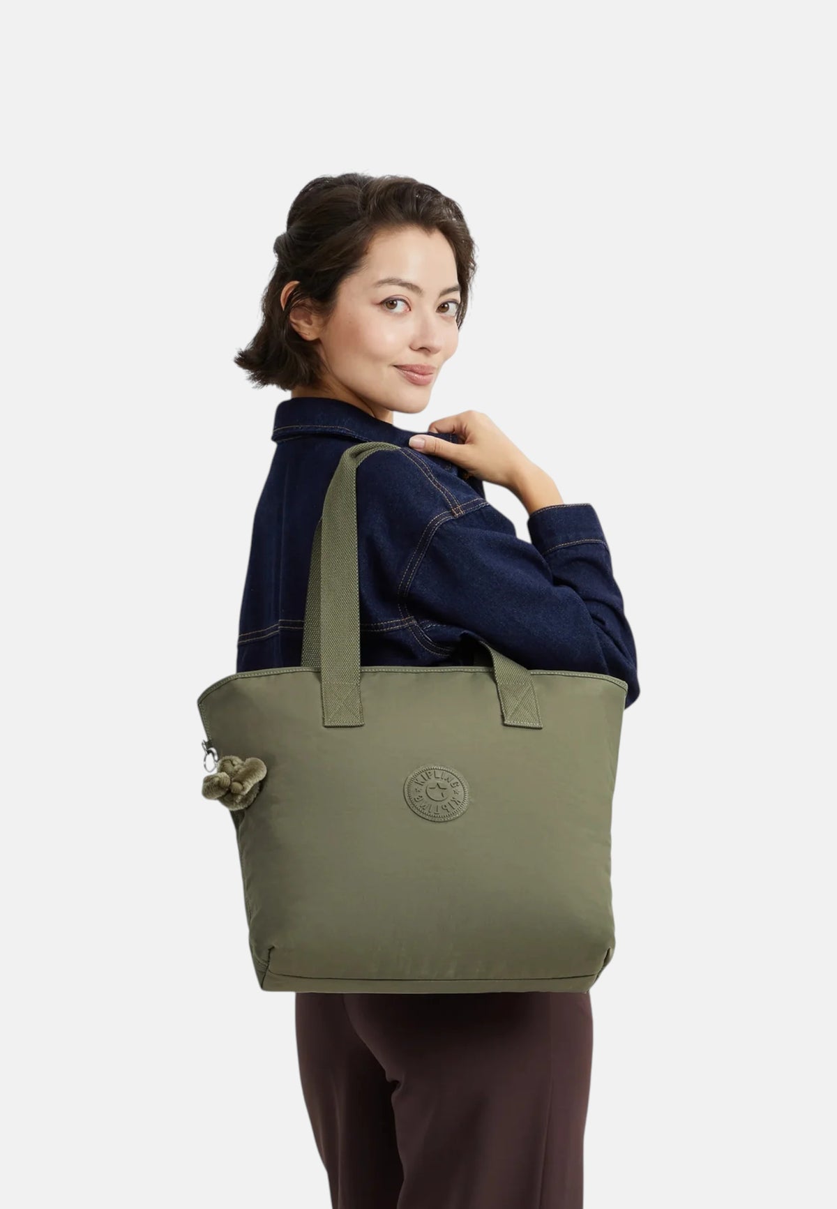 Borsa Tote da Donna Kipling Almost Sage