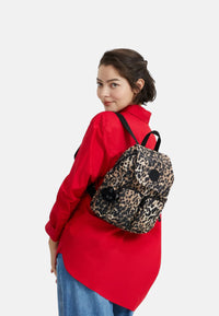 Zaino da donna Stampa Animalier City Pocket Kipling Wild Leopard
