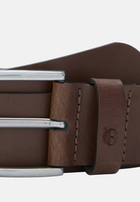 Cintura da Uomo in Pelle Timberland Chocolate Brown