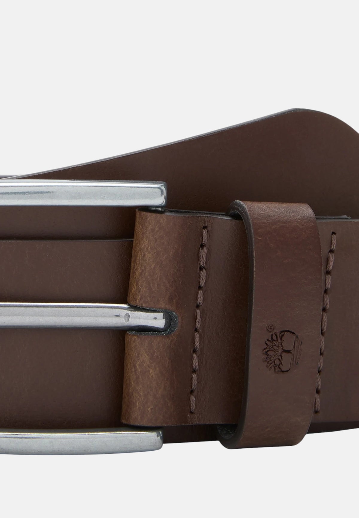 Cintura da Uomo in Pelle Timberland Chocolate Brown