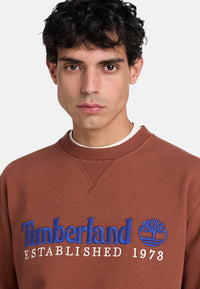 Felpa da uomo in Cotone Timberland Brownout