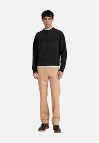 Felpa da uomo in Cotone Timberland Vintage Black