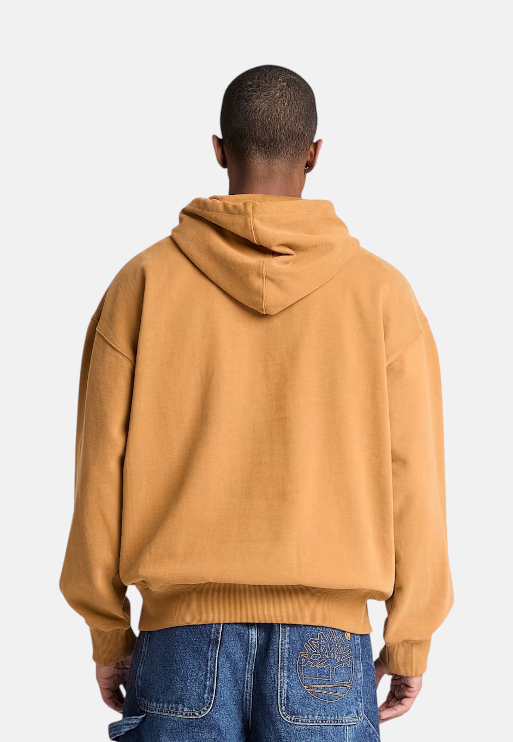 Timberland Felpa con cappuccio da uomo Wheat