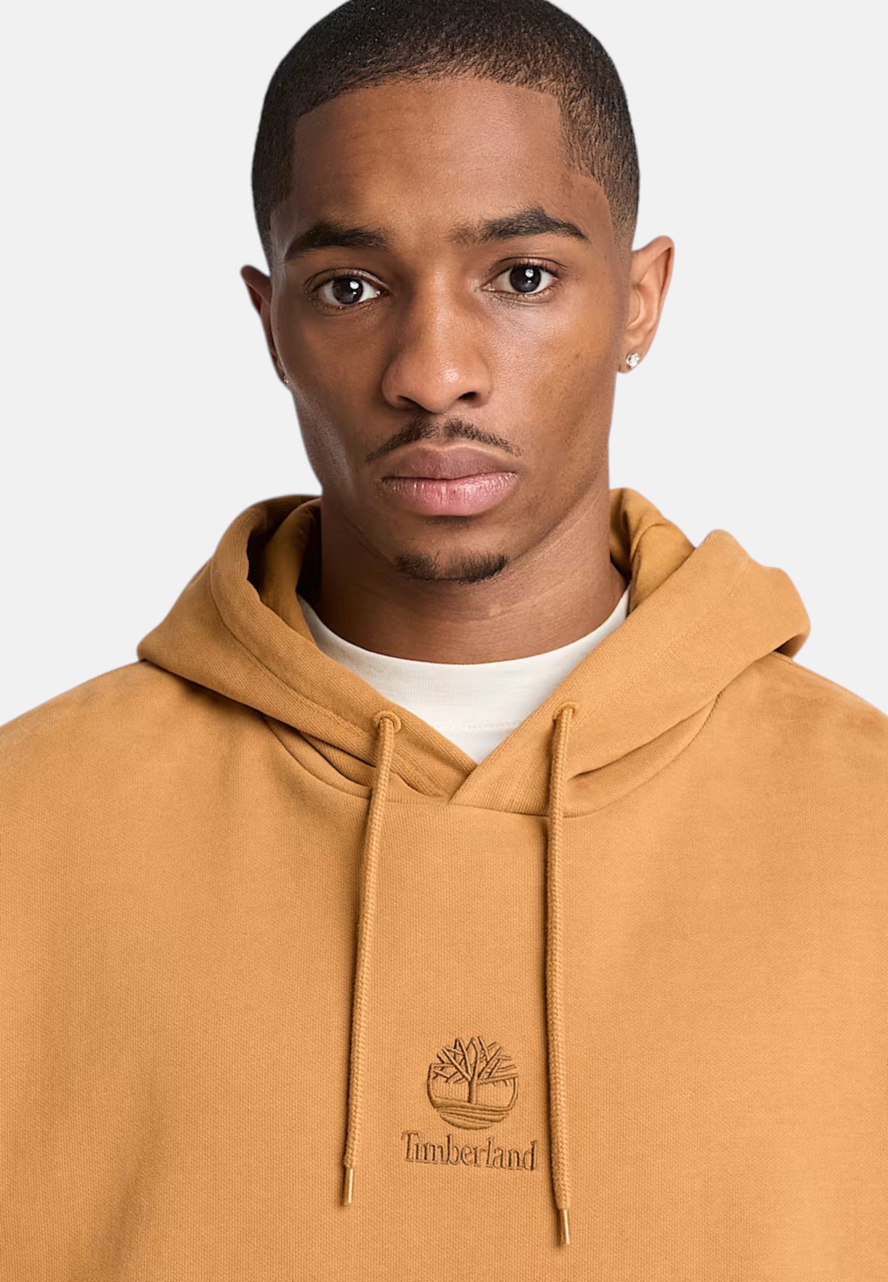 Timberland Felpa con cappuccio da uomo Wheat