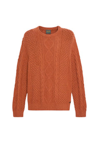 Maglione a Trecce da Uomo in Cotone Timberland Brownout