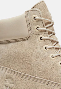 Timberland Stivale Stringato Heritage 6-Inch Light Beige Beige Suede