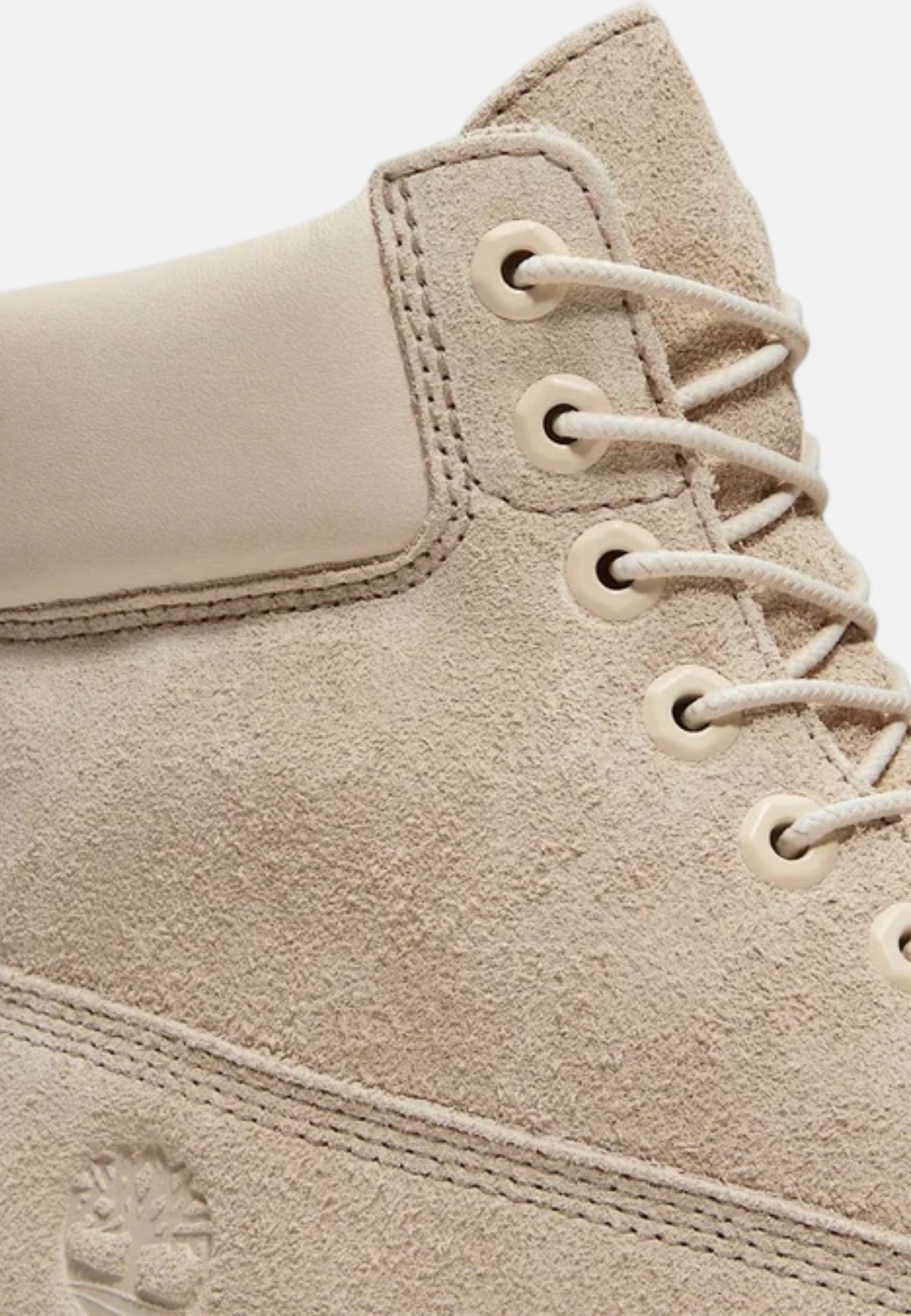 Timberland Stivale Stringato Heritage 6-Inch Light Beige Beige Suede