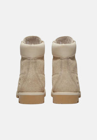 Timberland Stivale Stringato Heritage 6-Inch Light Beige Beige Suede