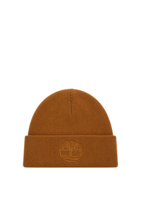 Berretto in Misto Lana Da Uomo Timberland Wheat