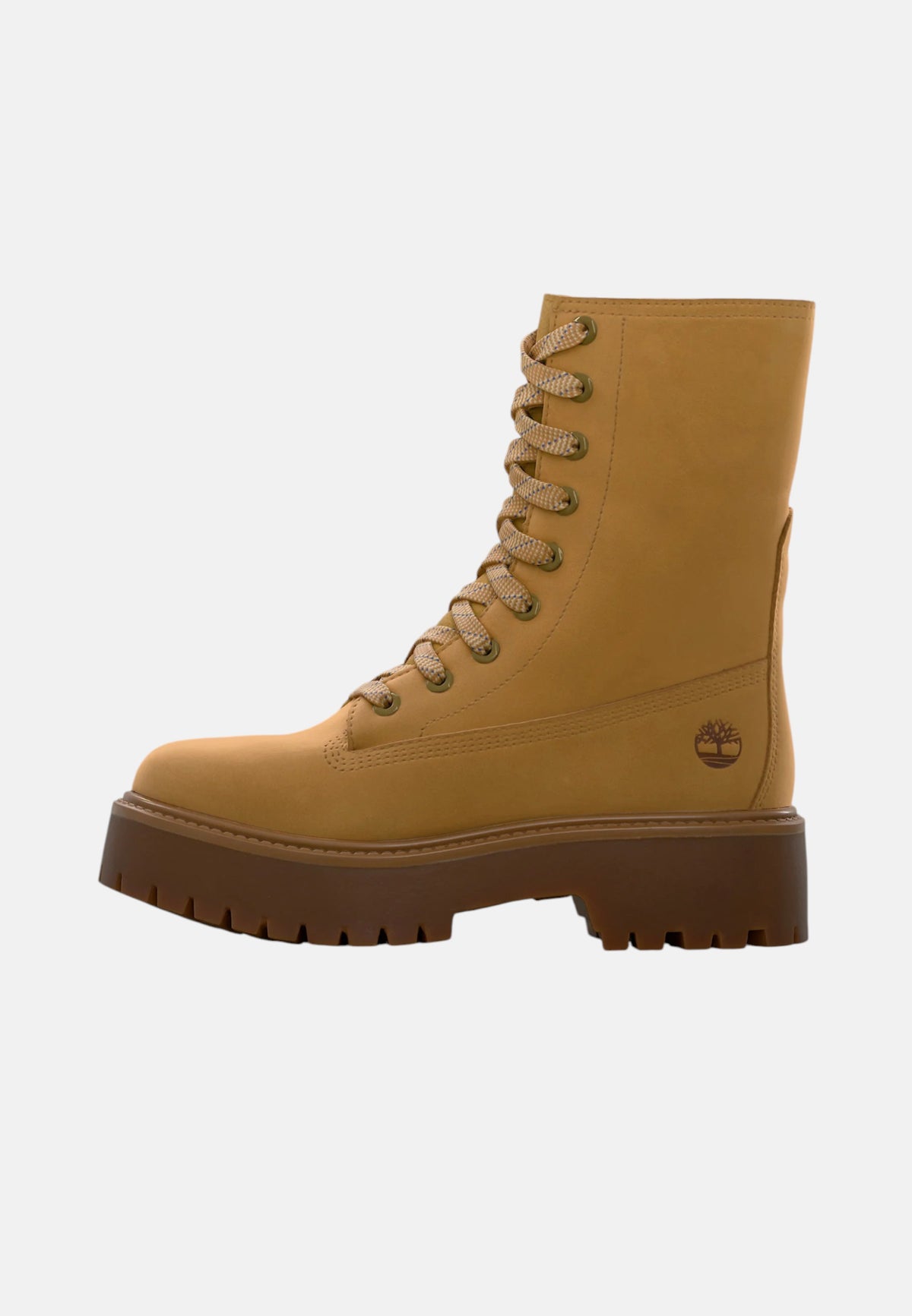 Stivale con Plateau Stone Street Mid da Donna Timberland Wheat