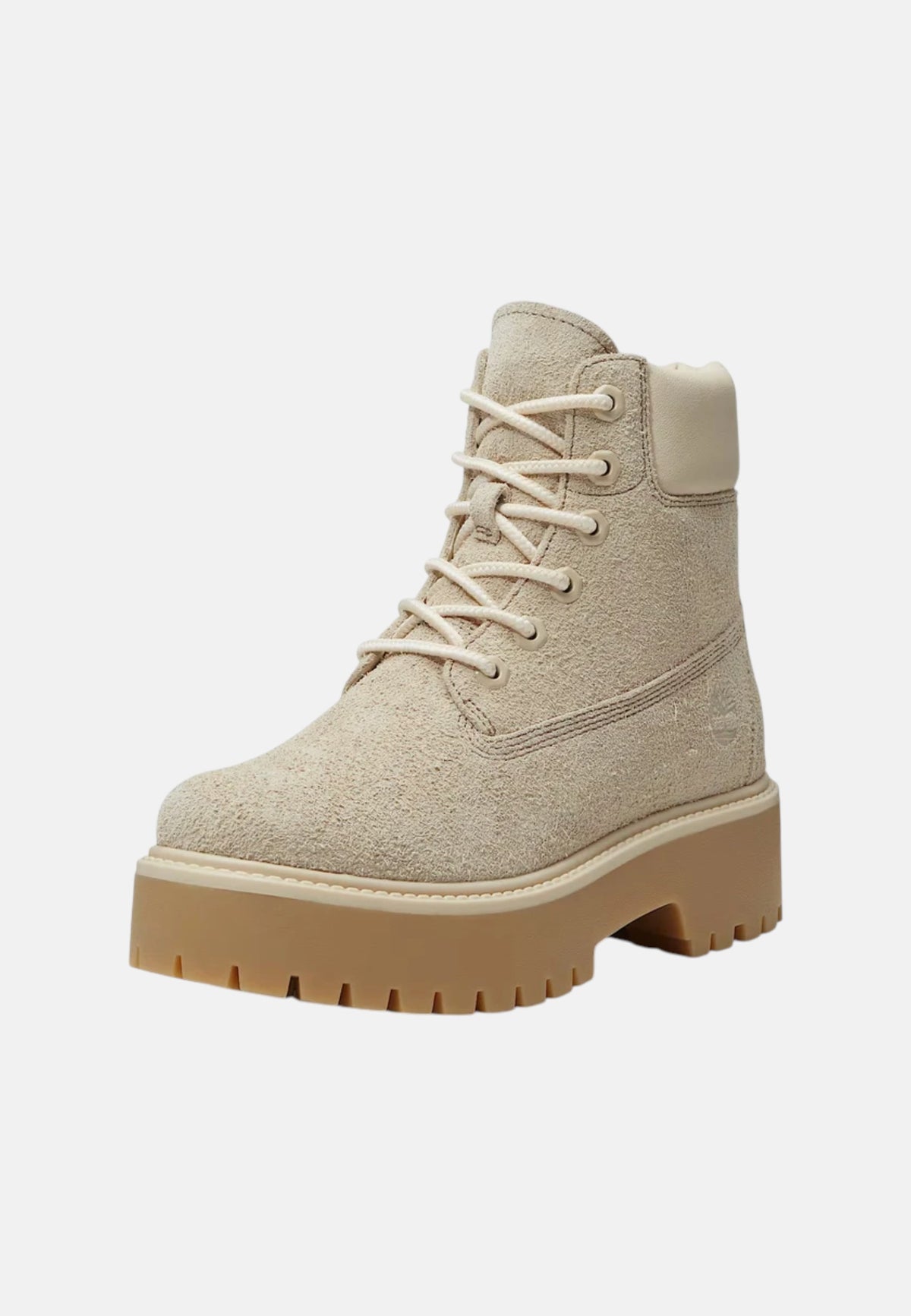 Stivaletto in Pelle scamosciata da Donna Timberland Beige Suede