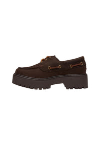 Mocassinoda con suola Alta Timberland in Pelle Dark Brown