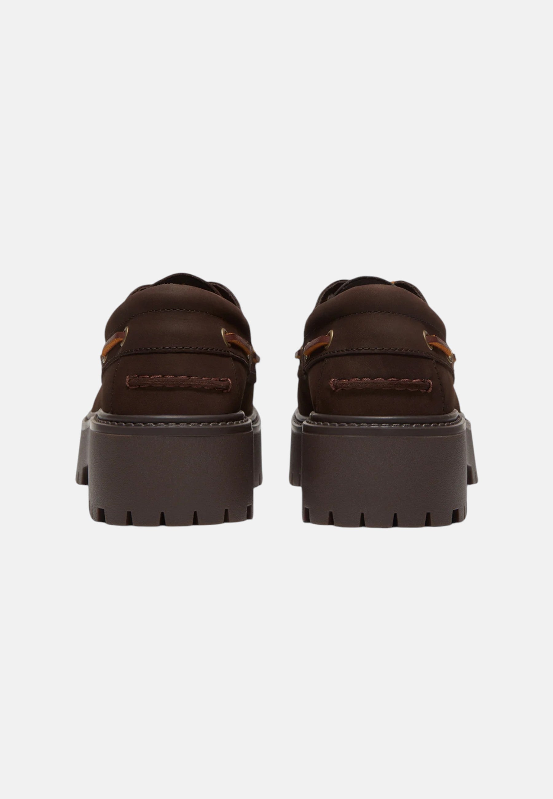 Mocassinoda con suola Alta Timberland in Pelle Dark Brown
