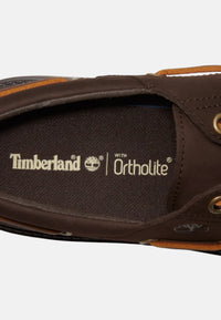Mocassinoda con suola Alta Timberland in Pelle Dark Brown