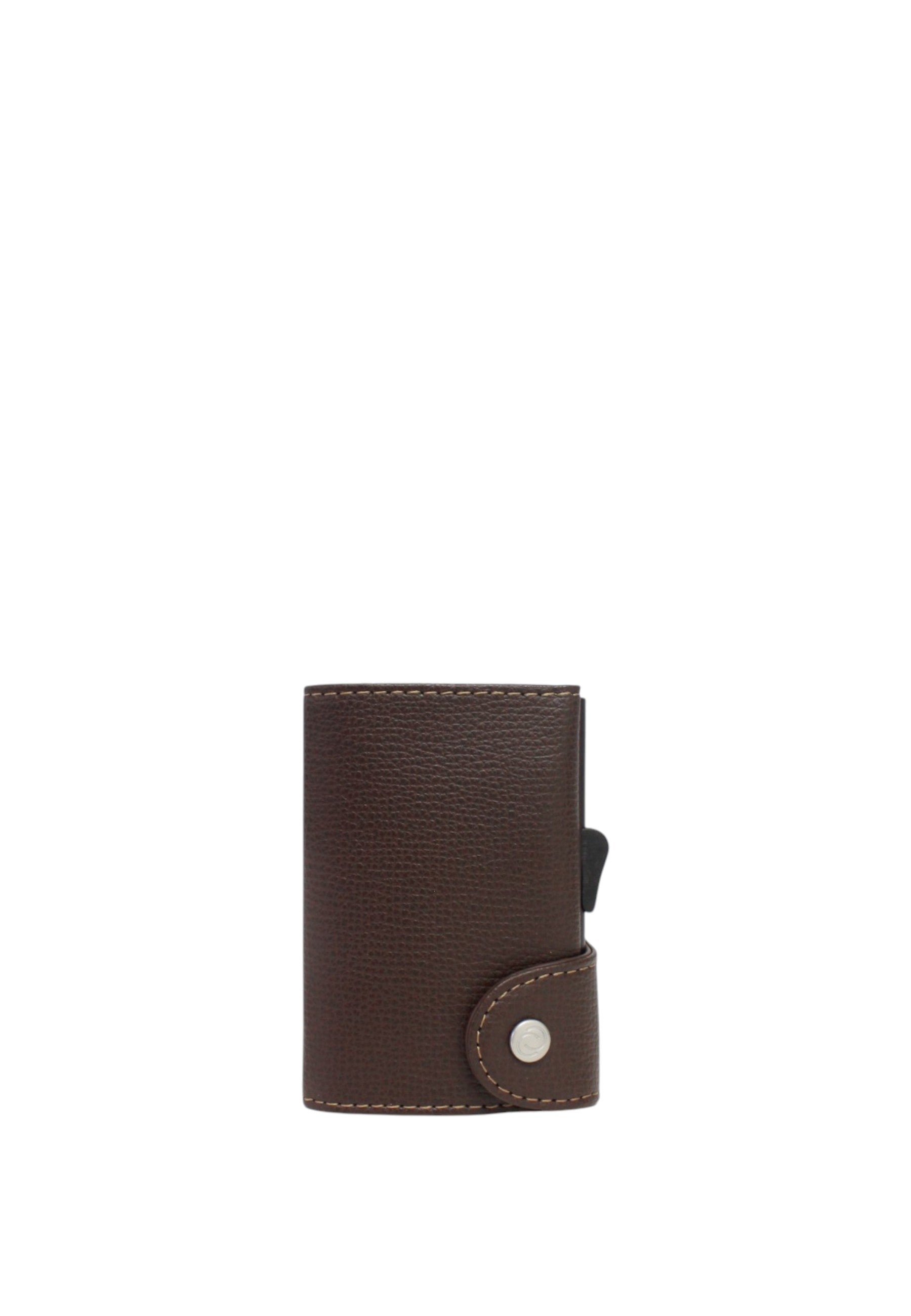 PortaCarte Uomo C-Secure Tabacco