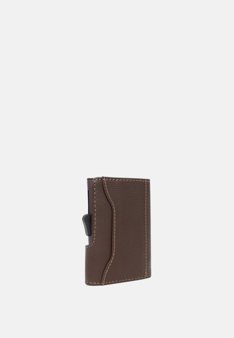 PortaCarte Uomo C-Secure Tabacco