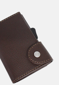 PortaCarte Uomo C-Secure Tabacco