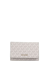 Michael Kors Jet Set Portafoglio da Donna pelle sintetica vanilla/acorn Vanilla/acrn
