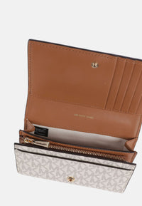 Michael Kors Jet Set Portafoglio da Donna pelle sintetica vanilla/acorn Vanilla/acrn