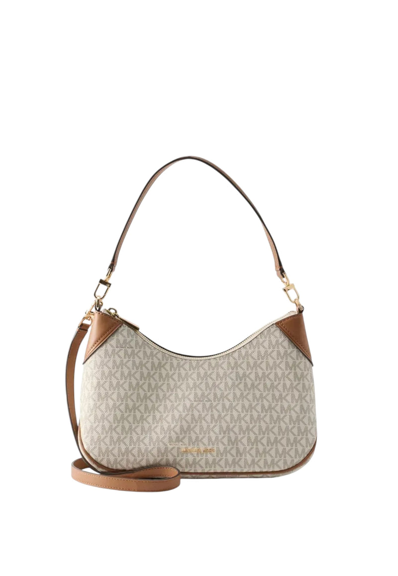 Borsa a Tracolla Donna MIchael Kors Vanilla/acrn